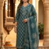 handblock print with kota doria dupatta (click here for more options)