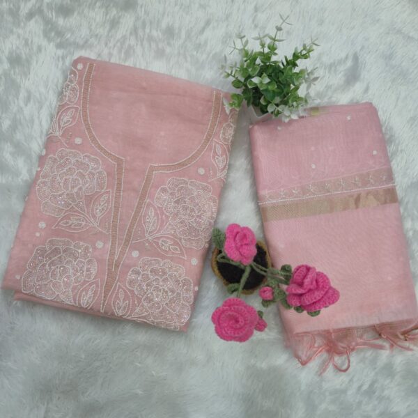 lucknowi dress material (click here for more options)