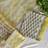 handblock print with kota doria dupatta (click here for more options)