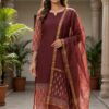 handblock print with kota doria dupatta (click here for more options)