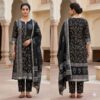 handblock print linen suit with zari border (click here for more options)