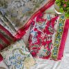 handblock print with kota doria dupatta (click here for more options)