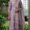 handblock print with kota doria dupatta (click here for more options)