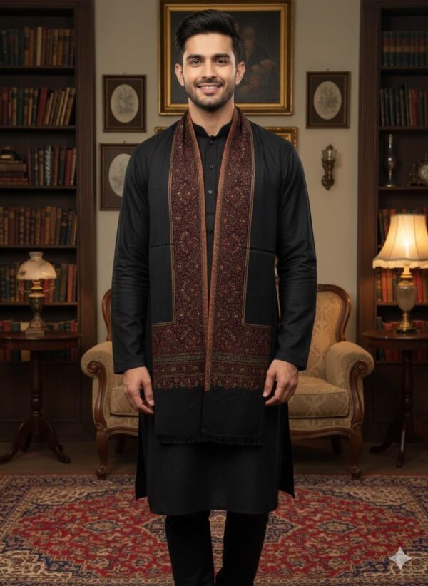 kashmiri semi pashmina stoles kashmiri semi pashmina stoles