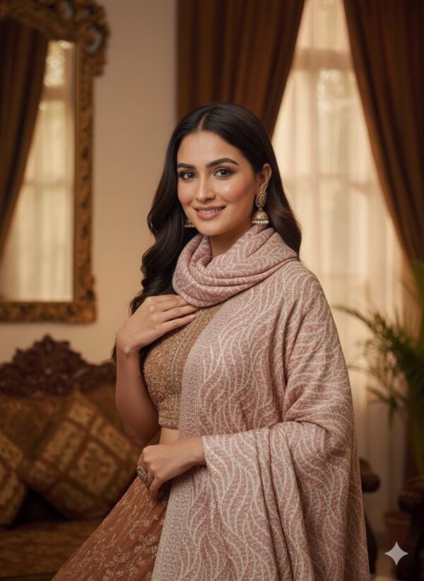 kashmiri semi pashmina stoles