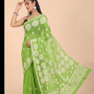 lucknowi customised saress