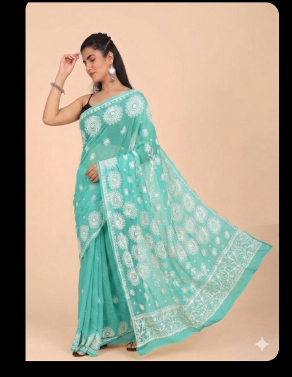 lucknowi customised saress lucknowi customised saress