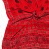 handblock print chiffon sarees