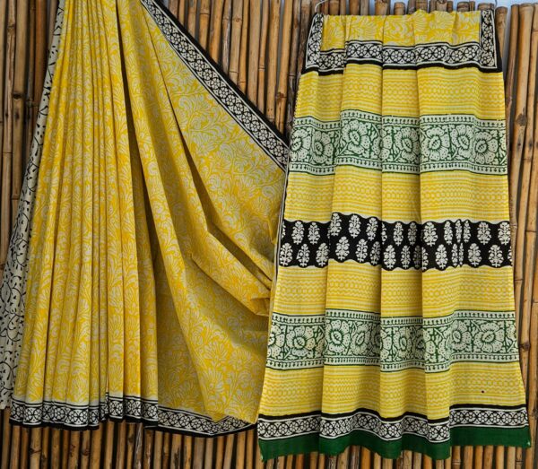 handblock print mul cotton sarees handblock print mul cotton sarees