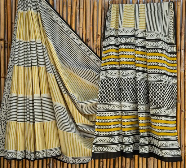 handblock print mul cotton sarees handblock print mul cotton sarees