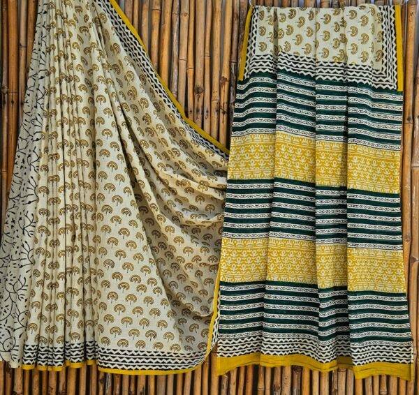handblock print mul cotton sarees handblock print mul cotton sarees