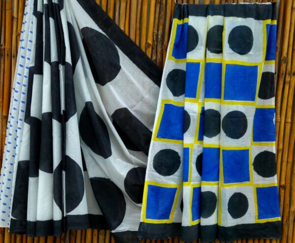 handblock print mul cotton sarees handblock print mul cotton sarees