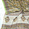 handblock print chiffon sarees