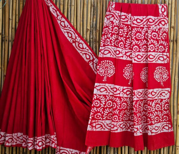 handblock print mul cotton sarees handblock print mul cotton sarees