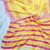 handblock print chiffon sarees