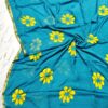 handblock print chiffon sarees