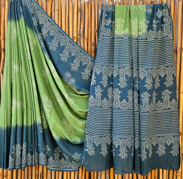 handblock print mul cotton sarees handblock print mul cotton sarees