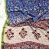 handblock print chiffon sarees