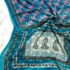 handblock print chiffon sarees