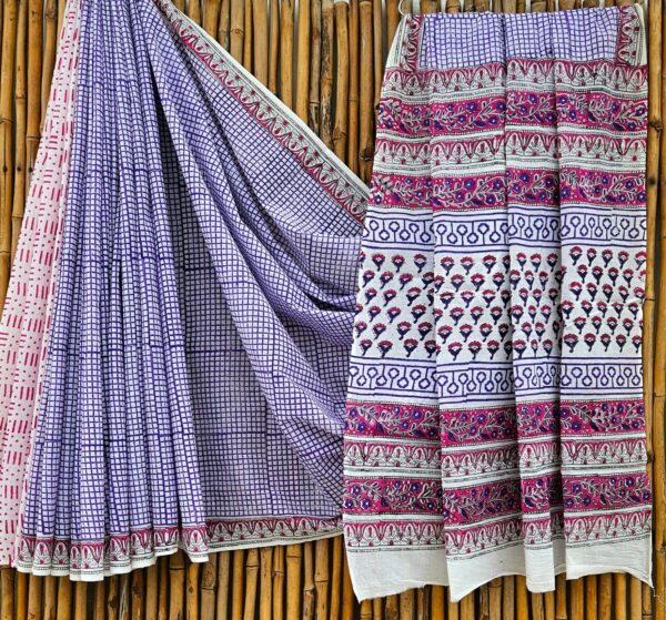 handblock print mul cotton sarees handblock print mul cotton sarees