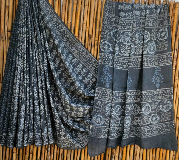 handblock print mul cotton sarees handblock print mul cotton sarees