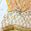 handblock print chiffon sarees