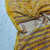 handblock print chiffon sarees
