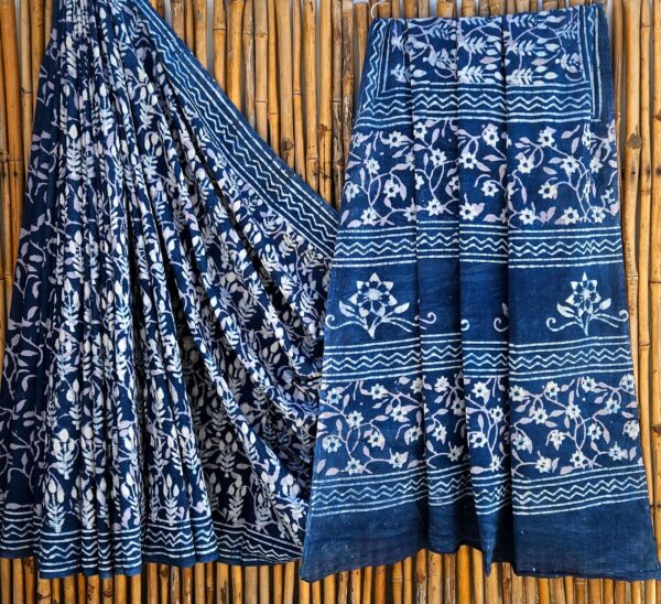 handblock print mul cotton sarees handblock print mul cotton sarees