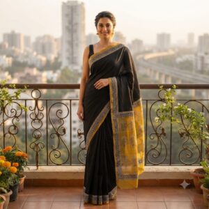 NEW ARRIVALS handblock print silk sarees (red printed)