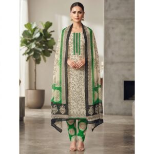 NEW ARRIVALS handblock print with chiffon dupatta (yellow floral printed 2)