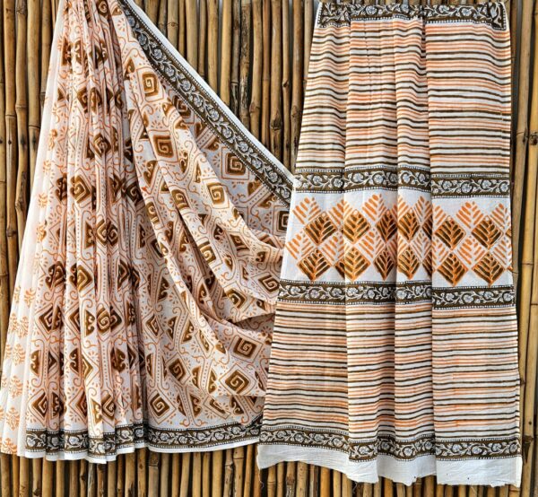 handblock print mul cotton sarees (black) (copy) handblock print mul cotton sarees (black) (copy)