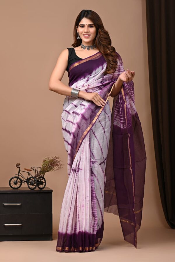 handblock print kota sarees (sky blue) handblock print kota sarees (sky blue)