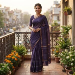 NEW ARRIVALS handblock print silk sarees (red)