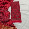 handblock print modal (blue)
