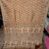 handblock print silk sarees (pink floral printed)