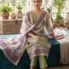 handblock print chanderi silk (printed navy blue)
