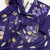 handblock print with chiffon dupatta