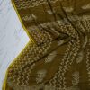 handblock print chiffon sarees(brown)
