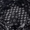 handblock print mul cotton (black floral)