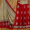 handblock print mul cotton sarees (blue light)