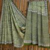 handblock print mul cotton sarees (blue floral print)