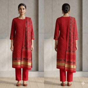 handblock print modal (green floral printed) (copy)
