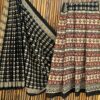 handblock print modal saree ()