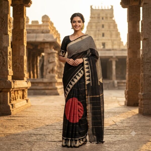 handblock print silk sarees (yellow floral printed) handblock print silk sarees (yellow floral printed)