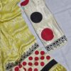 handblock print modal (yellow floral printed)
