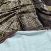 handblock print modal saree (black with red border) (copy)