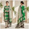 handblock print with chiffon dupatta ()