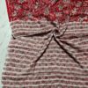 handblock print chiffon sarees(pink floral printed)