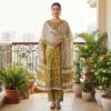 handblock print modal (green floral printed)