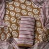 handblock print mul cotton (yellow)